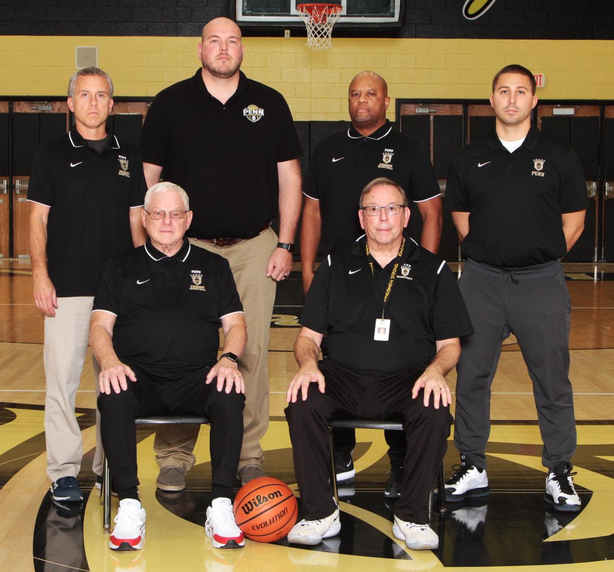 Penn Boys Basketball Coaches.