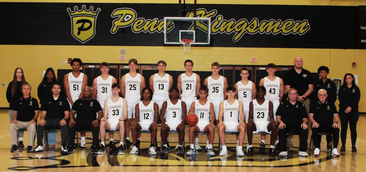 Penn Boys Basketball Varsity.