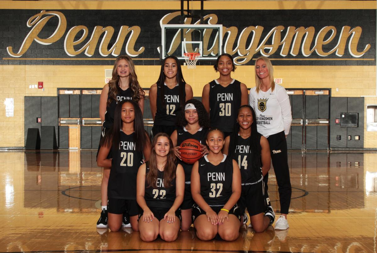 Penn Girls Basketball Freshmen Team.