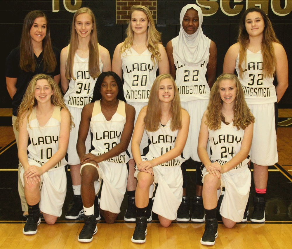 The 2016-17 Penn Freshmen Girls Basketball Team.