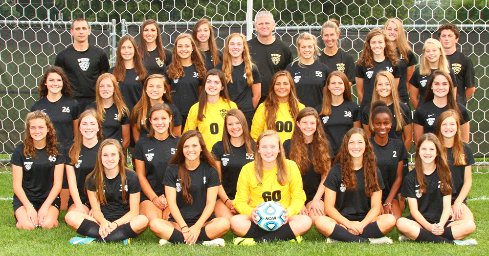 The 2016 Penn Junior Varsity Girls Soccer Team.