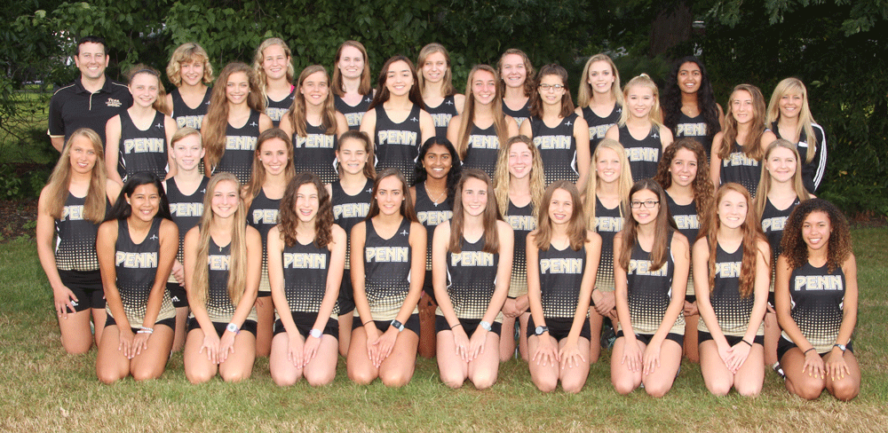 2017 Girls Cross Country Team