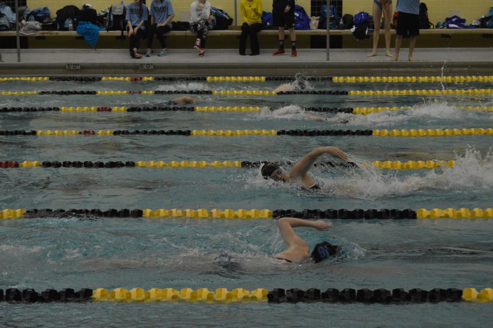 Penn Girls Swimming shines in Sectional preliminaries Penn High School