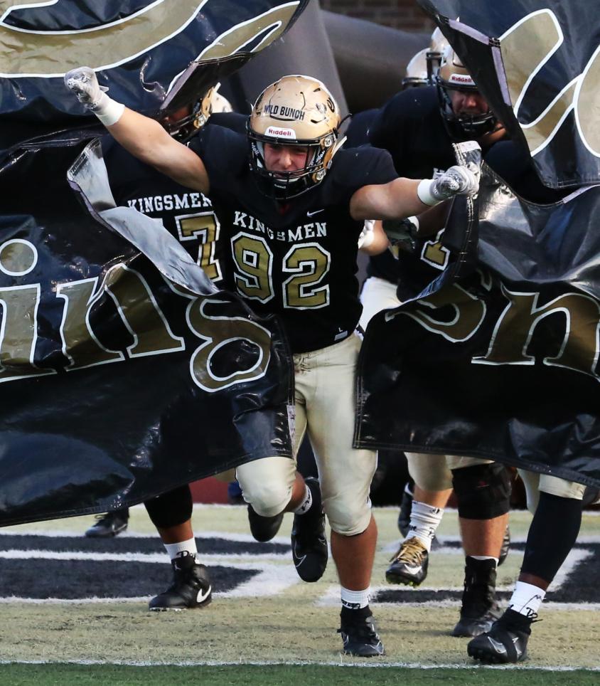 The Kingsmen take the field.