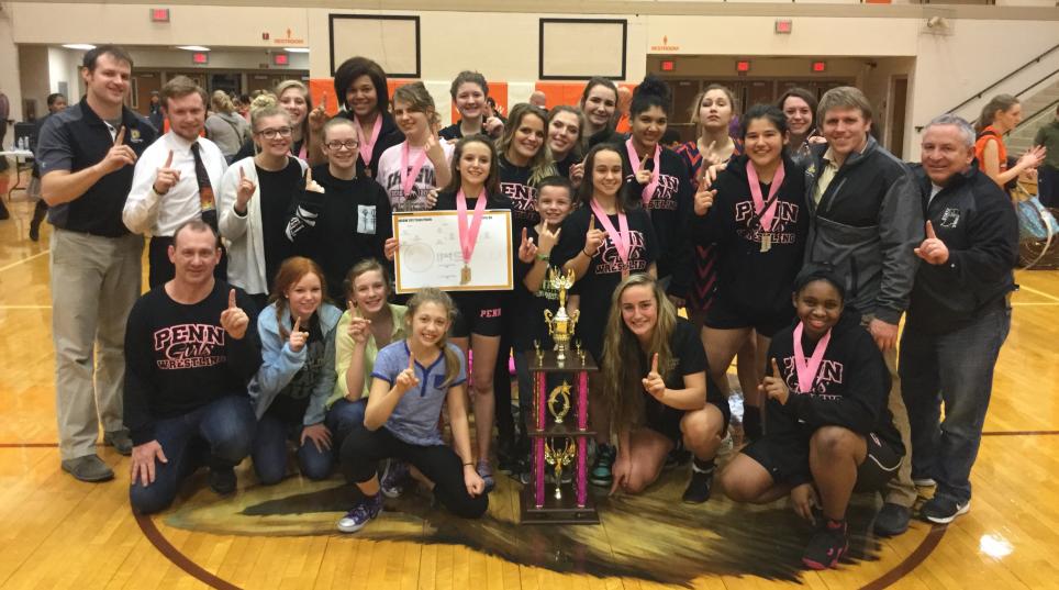 Penn's State Championship Girls Wrestling Team.