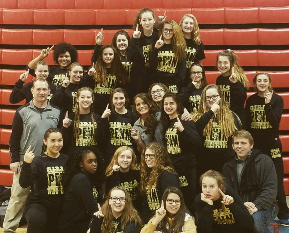 Penn Girls Wrestling Team Wins Regional Championship Penn High School