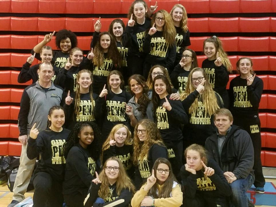 Penn Repeats As Girls Wrestling State Champions Penn High School