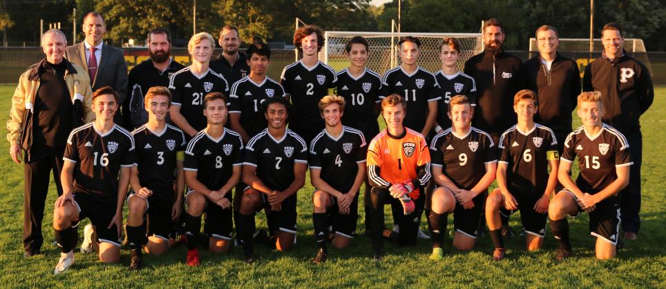 The Penn Boys Soccer Seniors.