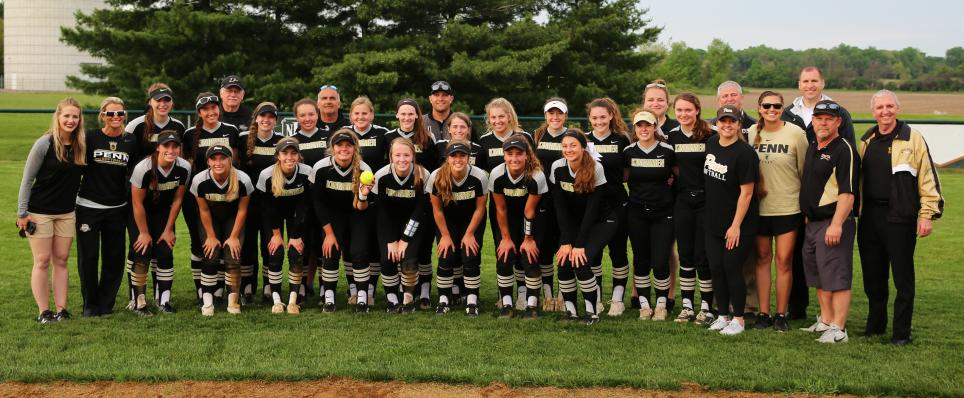 The 2019 Regional Champion Penn Softball Team.