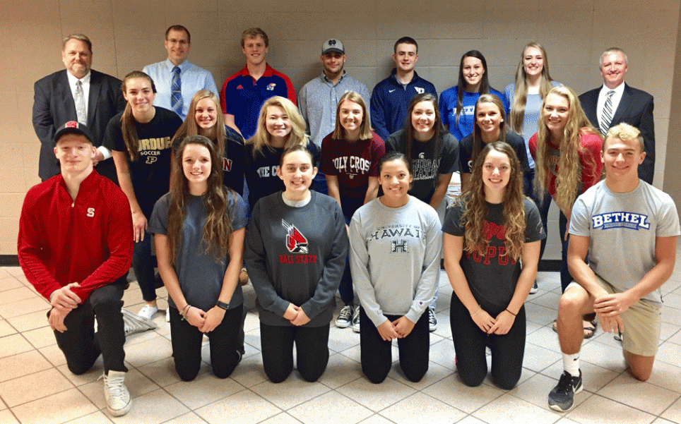 NCAA Signing Day features 19 Kingsmen studentathletes Penn High School