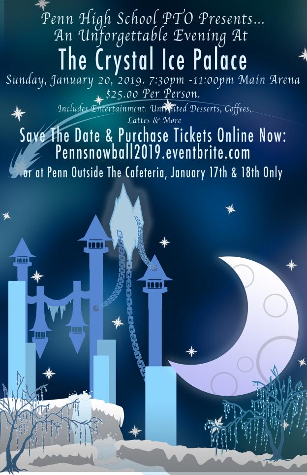 Penn's Snowball Dance will be from 7:30-11 p.m. on Sunday, Jan. 20, 2019.