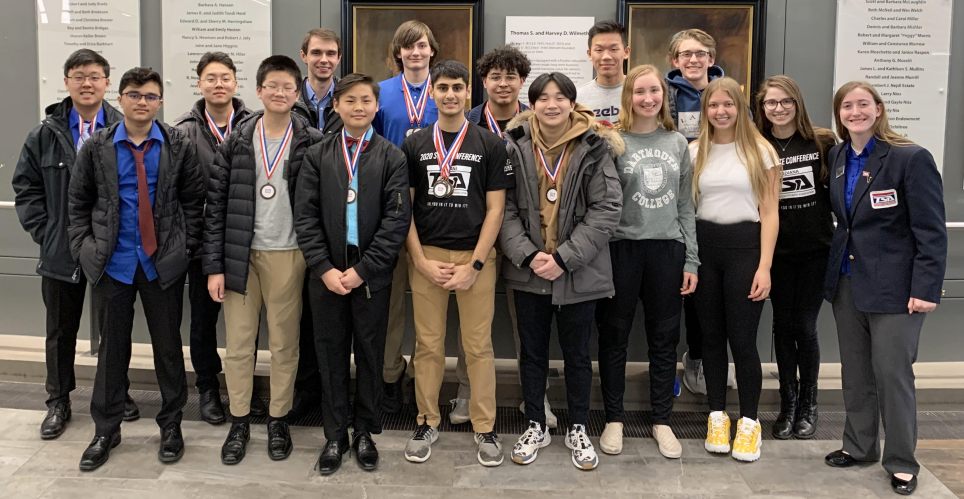 Evan Rosswurm places first in Indiana TSA competition | Penn High School