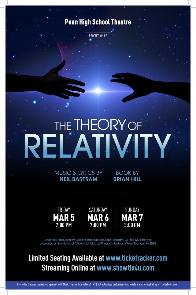 "The Theory of Relativity" to be performed March 5-7