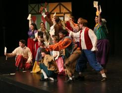 The cast from Cinderella Perform in Penn's CPA