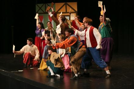 The cast from Cinderella Perform in Penn's CPA
