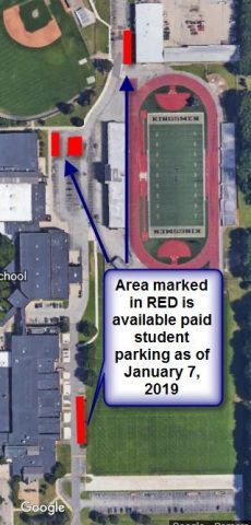 Penn student parking as of 12.19.18