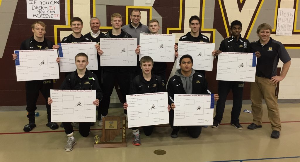 Penn's nine individual wrestling Sectional champions