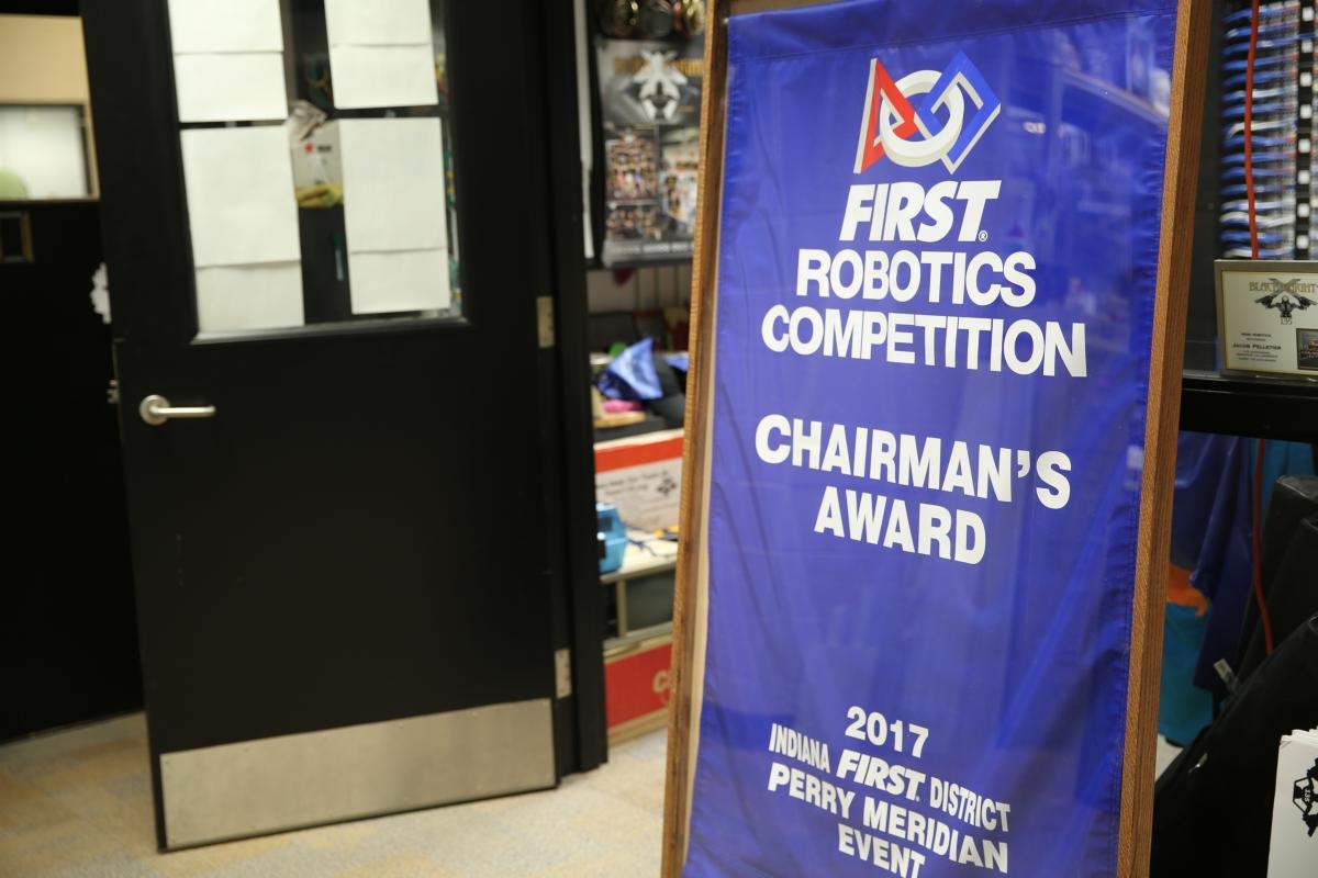 TEAM 135's Chairman's Award banner