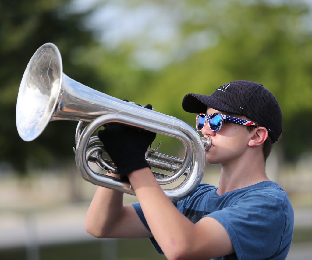 Penn High School's Marching Kingsmen have started preparing for the Fall season.