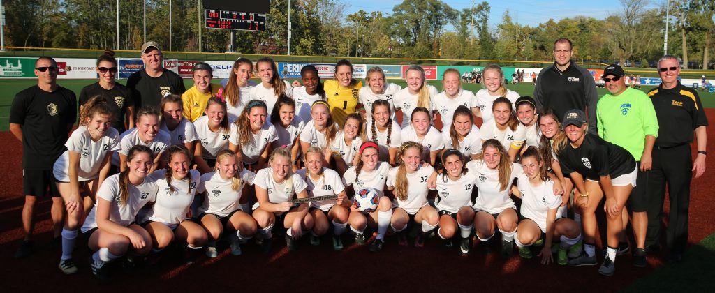 The 2017 Girls Soccer Semi-state Champion Penn Kingsmen.