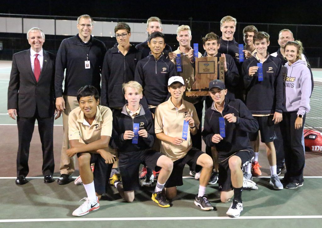 The 2017 Penn Boys Tennis Sectional Champions.