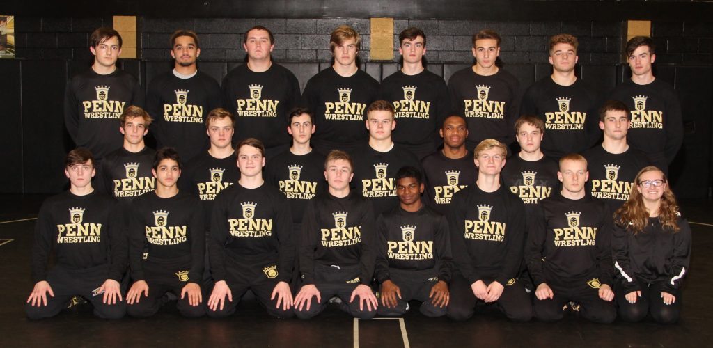 The 2017-2018 Penn Wrestling Team.