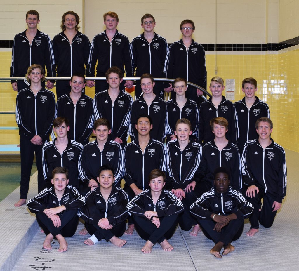 The 2017-18 Boys Swimming and Diving Team.