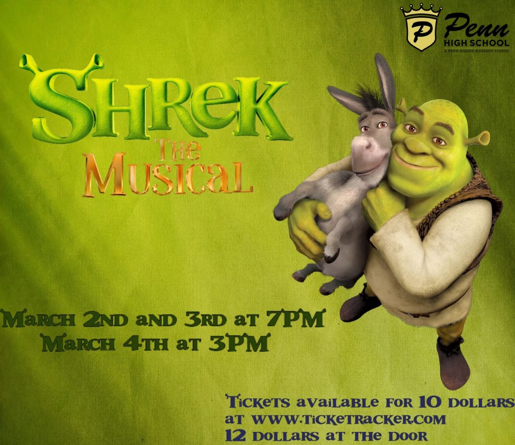 Shrek the Musical poster.