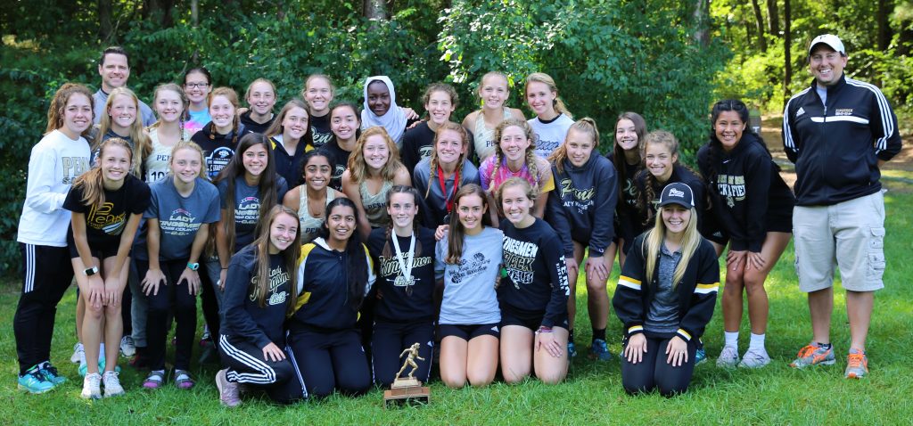 The Penn Girls Cross Country Team.