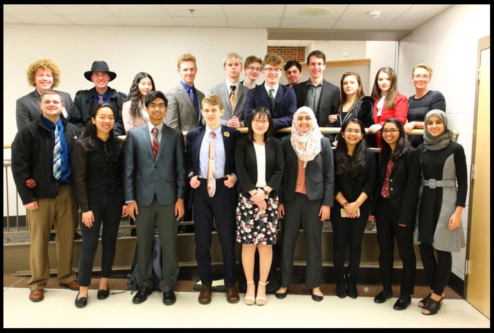 The Penn High School Debate Team.
