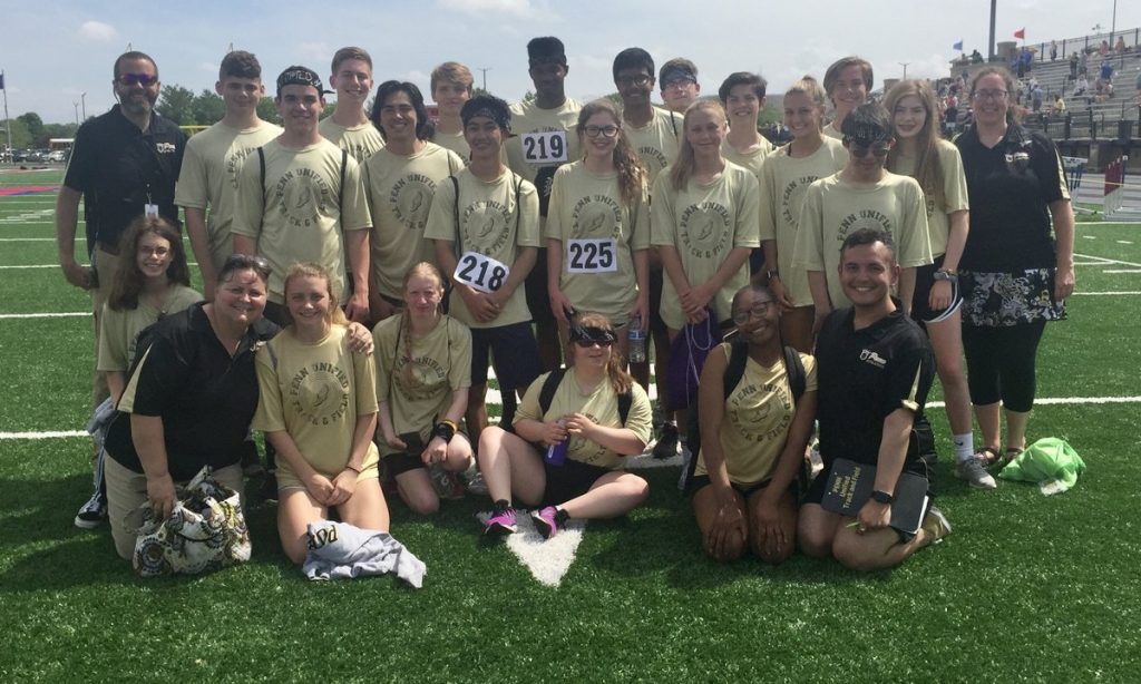Unified Track Team places 4th at Regionals