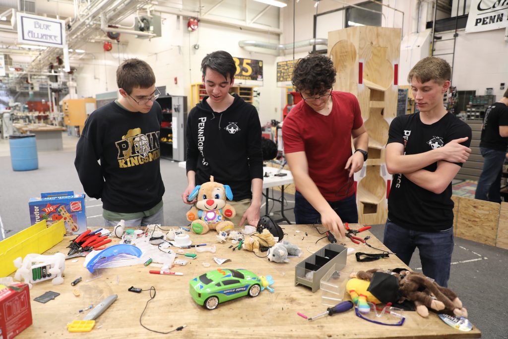 Penn Robotics students working to adapt toys