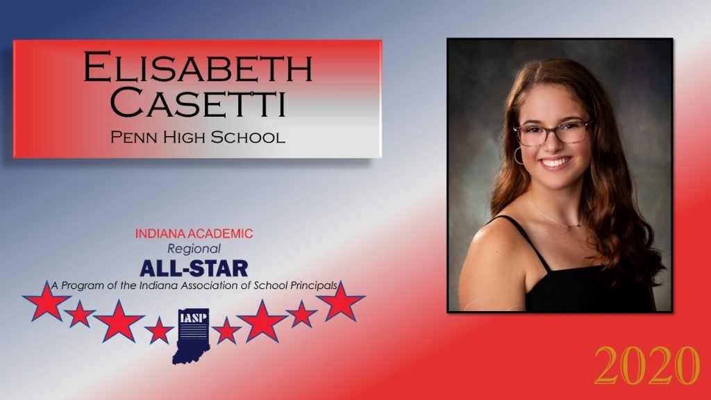 Penn's Elisabeth Casetti named Academic Regional All-Star.