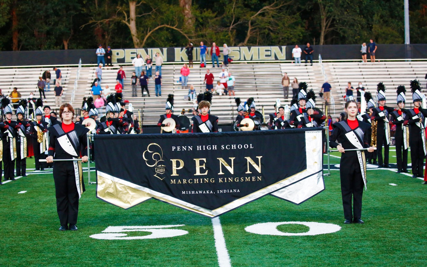 Congrats to the Penn Marching Kingsmen on qualifying for the State Championships !!!!

The Marching Kingsmen qualified for State for the first time since 2019.

The State Finals are held at Lucas Oil Stadium, Saturday, Nov. 8, 2025.