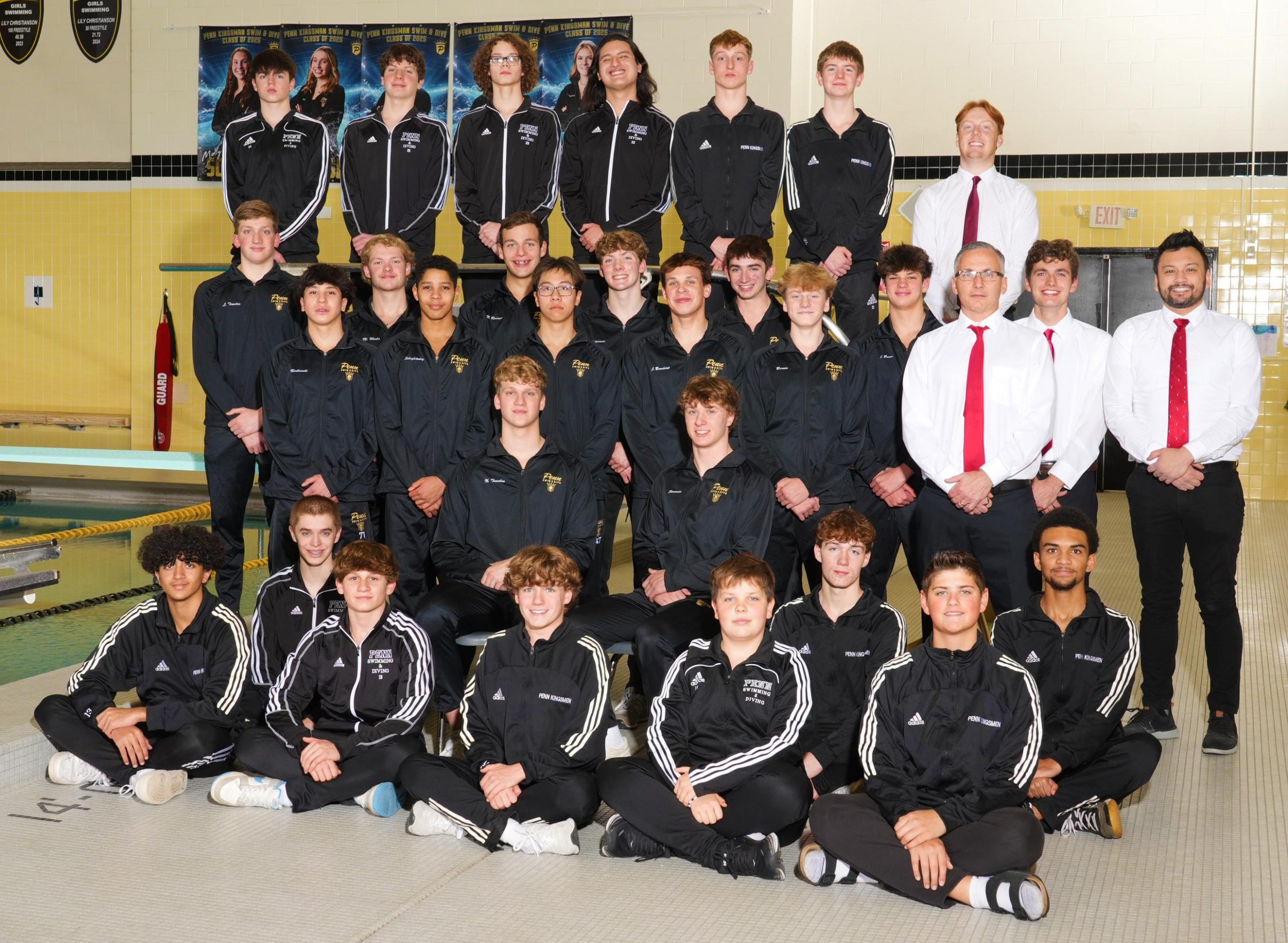 Boys Swim Team - Penn High School