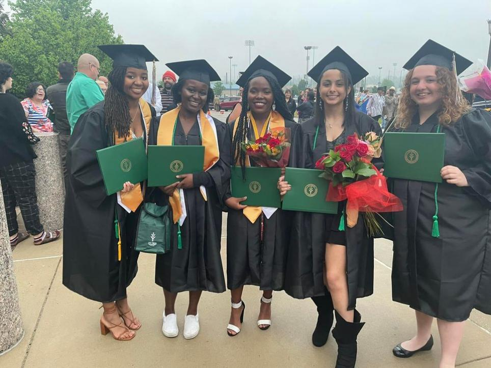Penn Early College graduates who also earned Associates Degrees from Ivy Tech