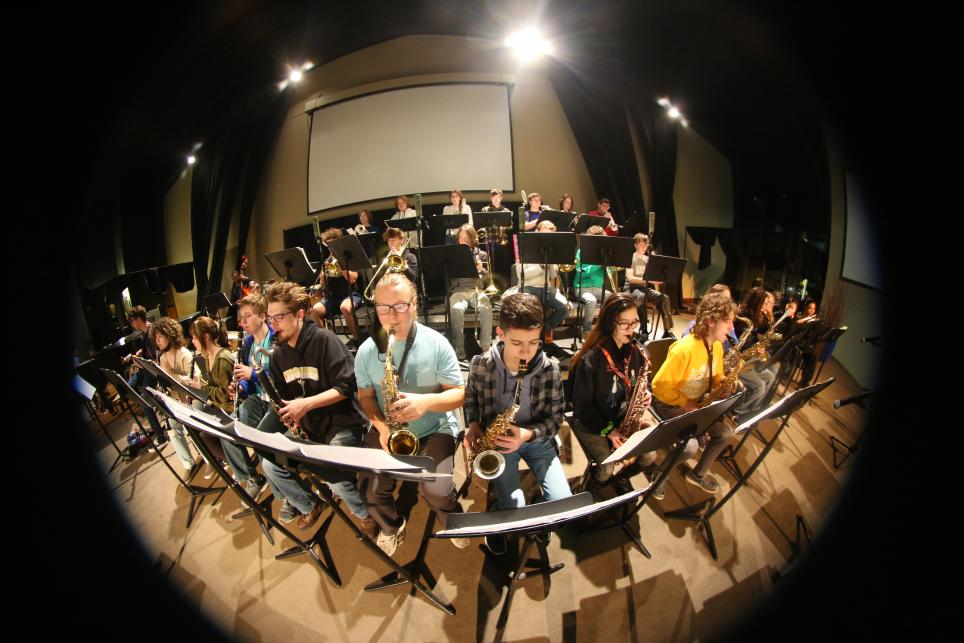 Jazz Band Rehearsal