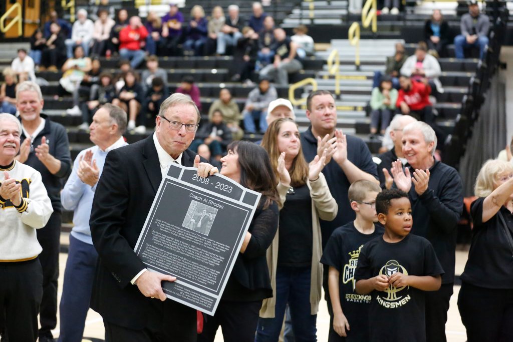 Al Rhodes receives honor