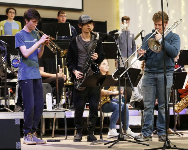 Penn High School Band students perform A Evening of Jazz (Feb. 9, 2024)