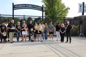 Yeoman Family Plaza dedication 8-23-24