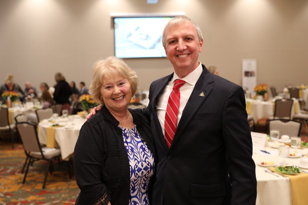 Dr. Jerry and Donna Thacker at 2019 Superintendent's Luncheon