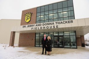Dr. Jerry and Donna Thacker Fieldhouse