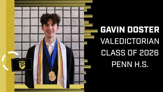 Graduate of Penn State HS, Valedictorian, Class of 2026.
