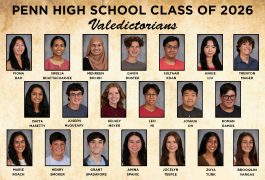 2021 Penn High School graduates class of 2026 portrait with names and titles".