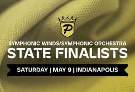 State finalists of symphonic winds state championships at indiana state fairgrounds on saturday may 9th